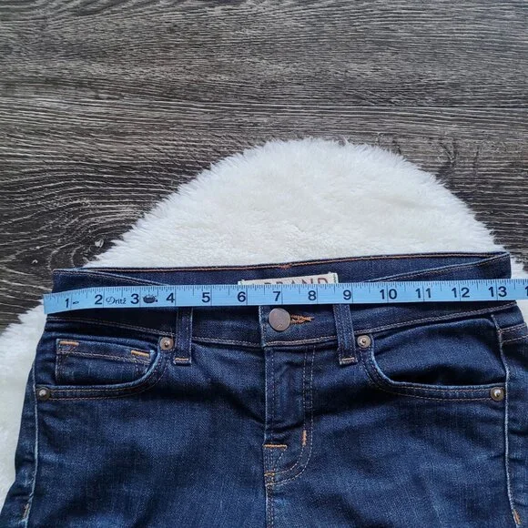 J Brand Skinny Leg Mid Rise Jeans in Pure Wash Size 24 - Picture 7 of 11